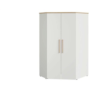 PAIDI Eck-Kleiderschrank  Oscar ¦ weiß ¦ Maße (cm): B: 101,9 H: 206 T: 125.9