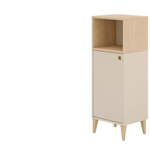 PAIDI Highboard  Mila & Ben ¦ beige ¦ Maße (cm): B: 48,4 H: 129,6 T: 40.1
