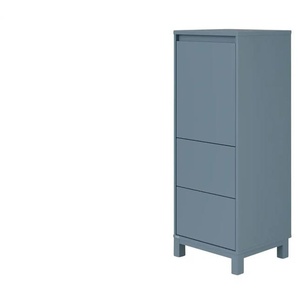 PAIDI Highboard  Olli ¦ blau ¦ Maße (cm): B: 48,4 H: 119,7 T: 40.1