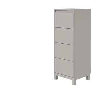 PAIDI Highboard  Olli ¦ grau ¦ Maße (cm): B: 48,4 H: 119,7 T: 40.1
