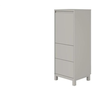 PAIDI Highboard  Olli ¦ grau ¦ Maße (cm): B: 48,4 H: 119,7 T: 40.1