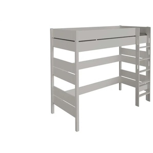 PAIDI Hochbett Tiago ¦ grau ¦ Maße (cm): B: 106,3 H: 180,6