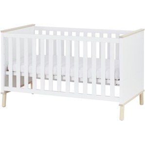 PAIDI Kinderbett  Ylvie - weiß - Materialmix - 76,4 cm - 90,2 cm | Möbel Kraft