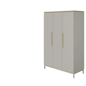 PAIDI Kleiderschrank  Benne ¦ grau ¦ Maße (cm): B: 135,3 H: 201,9 T: 55.6