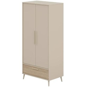 PAIDI Kleiderschrank  Eefje ¦ beige ¦ Maße (cm): B: 94,8 H: 203,5 T: 57.1