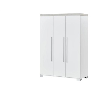 PAIDI Kleiderschrank  Kira ¦ weiß ¦ Maße (cm): B: 135,3 H: 193,1 T: 55.6