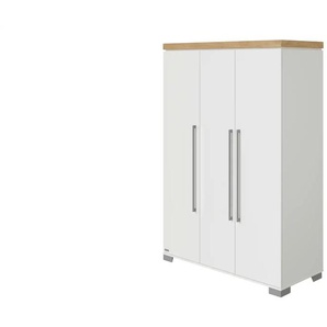 PAIDI Kleiderschrank  Kira ¦ weiß ¦ Maße (cm): B: 135,3 H: 193,1 T: 55.6