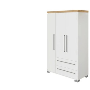 PAIDI Kleiderschrank Kira - weiß - Materialmix - 135,3 cm - 205,9 cm - cm 55,6 | Möbel Kraft