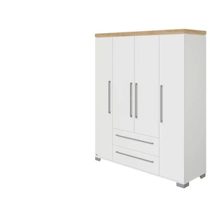 PAIDI Kleiderschrank Kira - weiß - Materialmix - 175,8 cm - 205,9 cm - cm 55,6 | Möbel Kraft