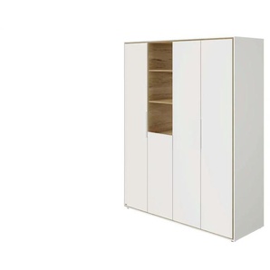 PAIDI Kleiderschrank  Lieven ¦ weiß ¦ Maße (cm): B: 166,4 H: 203,6 T: 54.8