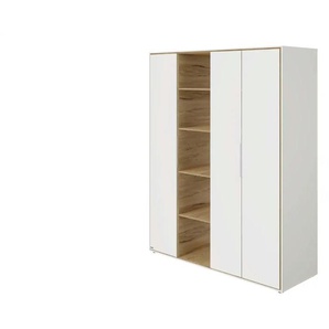 PAIDI Kleiderschrank  Lieven ¦ weiß ¦ Maße (cm): B: 166,4 H: 203,6 T: 54.8