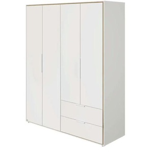 PAIDI Kleiderschrank  Lieven ¦ weiß ¦ Maße (cm): B: 166,4 H: 203,6 T: 54.8