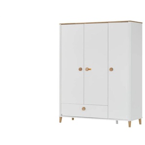 PAIDI Kleiderschrank Lotte & Fynn - weiß - Materialmix - 162,3 cm - 202,2 cm - cm 56,5 | Möbel Kraft