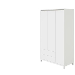 PAIDI Kleiderschrank  Olli ¦ weiß ¦ Maße (cm): B: 125,5 H: 204 T: 56.1