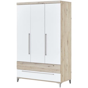 PAIDI Kleiderschrank  Remo ¦ holzfarben ¦ Maße (cm): B: 123,5 H: 199 T: 55,9