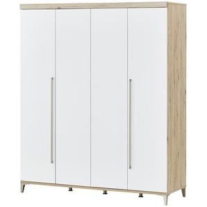 PAIDI Kleiderschrank  Remo ¦ holzfarben ¦ Maße (cm): B: 164 H: 199 T: 55,9