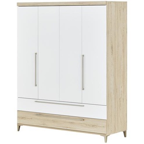 PAIDI Kleiderschrank  Remo ¦ holzfarben ¦ Maße (cm): B: 164 H: 199 T: 55.9