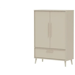 PAIDI Kleiderschrank Tiny  Eefje ¦ beige ¦ Maße (cm): B: 94,8 H: 139,2 T: 41.1