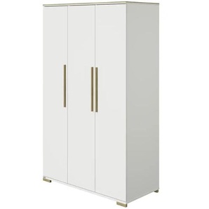 PAIDI Kleiderschrank - weiß - Materialmix - 123,5 cm - 200,4 cm - cm 55,6 | Möbel Kraft
