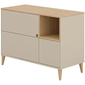 PAIDI Kommode  Mila & Ben ¦ beige ¦ Maße (cm): B: 129,4 H: 94,4 T: 58.2