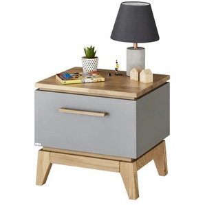 PAIDI Nachtkommode Sten - grau - Materialmix - 48,2 cm - 46,5 cm - cm 39,6 | Möbel Kraft