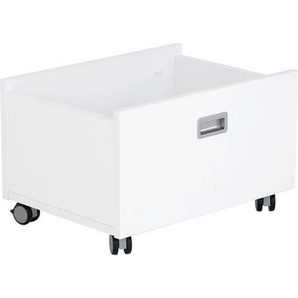 Paidi Rollbox, Weiß, Holzwerkstoff, 65x40x47 cm, rollbar, Ordnen & Aufbewahren, Aufbewahrungsboxen