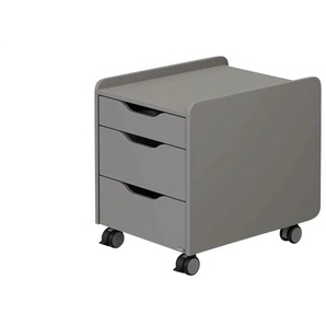 PAIDI Rollcontainer - grau - Materialmix - 44,3 cm - 53,29 cm - cm 57,3 | Möbel Kraft