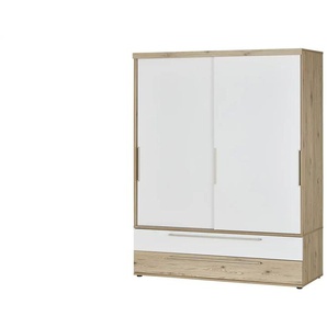 PAIDI Schiebetürenschrank Fionn - weiß - Materialmix - 164,1 cm - 206,9 cm - cm 63,9 | Möbel Kraft