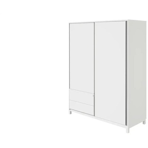 PAIDI Schiebetürenschrank Olli - weiß - Materialmix - 164 cm - 204 cm - cm 62,0 | Möbel Kraft