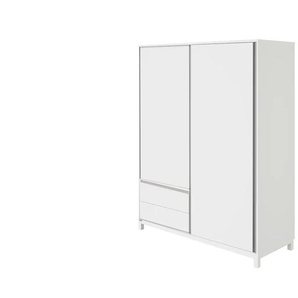 PAIDI Schiebetürenschrank Olli - weiß - Materialmix - 164 cm - 204 cm - cm 62,0 | Möbel Kraft