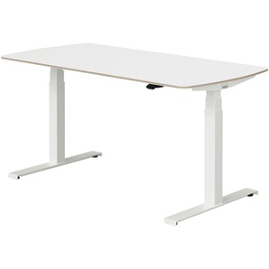 PAIDI Schreibtisch  e-lion ¦ weiß ¦ Maße (cm): B: 150 H: 62 T: 75.0