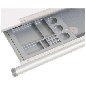 Paidi Schubladeneinteilung, Silber, Kunststoff, 40x3.7x37.7 cm, Blauer Engel, Goldenes M, Zubehör