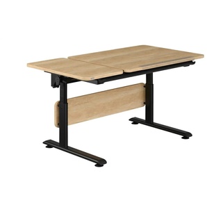 PAIDI Schülerschreibtisch  Diego Black ¦ holzfarben ¦ Maße (cm): B: 130 H: 53 T: 70.0