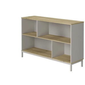 PAIDI Sideboard Benne - grau - Materialmix - 135,3 cm - 86,6 cm - cm 39,6 | Möbel Kraft