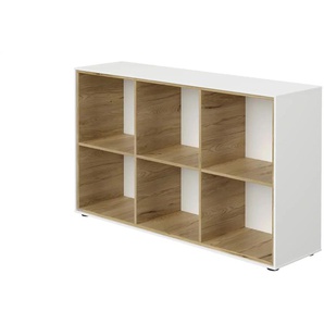 PAIDI Sideboard Lieven - weiß - Materialmix - 143,6 cm - 85,3 cm - cm 38,8 | Möbel Kraft