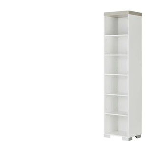 PAIDI Standregal Kira - weiß - Materialmix - 48,4 cm - 205,9 cm - cm 39,6 | Möbel Kraft