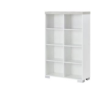 PAIDI Standregal Kira - weiß - Materialmix - 90,9 cm - 147 cm - cm 37,9 | Möbel Kraft