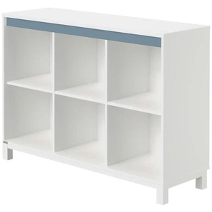 PAIDI Standregal Olli - weiß - Materialmix - 123,5 cm - 87,9 cm - cm 40,1 | Möbel Kraft