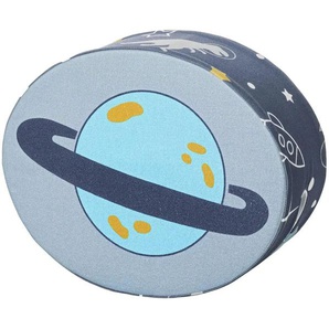 PAIDI Steckkissen Dinos im Weltall - blau - Materialmix - 35 cm - 28 cm - cm 12,0 | Möbel Kraft