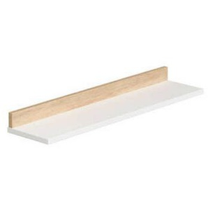 Paidi Wandboard Oscar , Weiß, Eiche , 94.8x8.2x22.5 cm , Blauer Engel, Goldenes M , Babymöbel, Babyregale