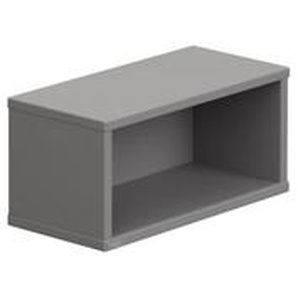 Paidi Wandboard Sten , Grau, Schiefer , 40x18.5x18.7 cm , Blauer Engel, Goldenes M , Babymöbel, Babyregale