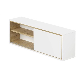 PAIDI Wandregal Lieven - weiß - Materialmix - 88,8 cm - 30,2 cm - cm 21,1 | Möbel Kraft