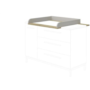 PAIDI Wickelaufsatz Benne - grau - Materialmix - 135,8 cm - 2,2 cm - cm 78,4 | Möbel Kraft