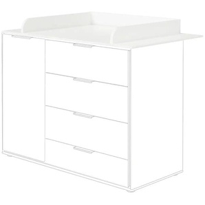 PAIDI Wickelaufsatz Lieven - weiß - Materialmix - 125,9 cm - 11,5 cm - cm 78,6 | Möbel Kraft
