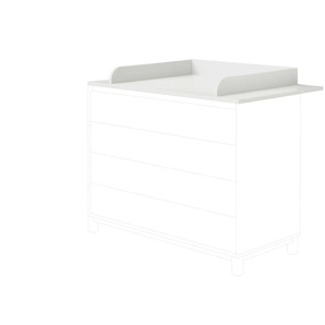 PAIDI Wickelaufsatz Olli - weiß - Materialmix - 123,5 cm - 12,5 cm - cm 78,8 | Möbel Kraft