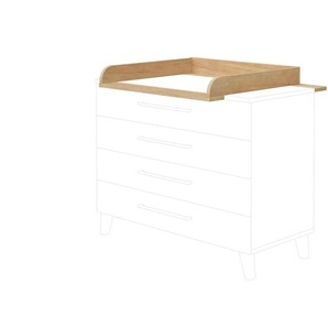 PAIDI Wickelaufsatz Oscar - holzfarben - Materialmix - 123,5 cm - 12,5 cm - cm 78,7 | Möbel Kraft