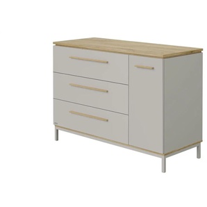PAIDI Wickelkommode Benne - grau - Materialmix - 135,8 cm - 95,9 cm - cm 55,6 | Möbel Kraft