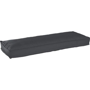 Palettensitzkissen für Bank Schwarz 120x40x8 cm Vidaxl