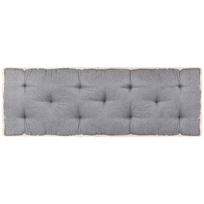 vidaXL Palettensofa-Kissen Anthrazit 120x40x7 cm
