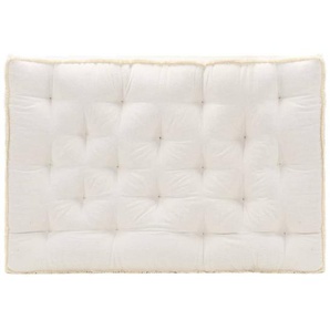 vidaXL Palettensofa-Kissen Beige 120x80x10 cm